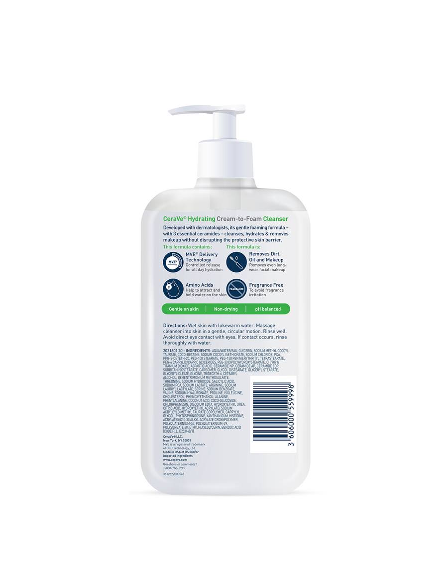 Hydrating Cream-to-Foam Cleanser - Image 2